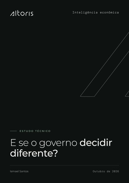 Capa do estudo E se o governo decidir diferente?